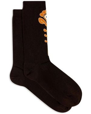 Etro Socken Mit Jacquardmuster - Schwarz