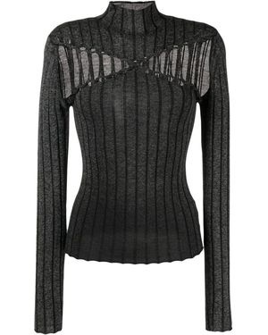 Dion Lee Maglione Con Dettaglio Intrecciato - Nero