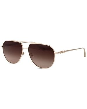 Longchamp Pilot-Frame Sunglasses - Brown
