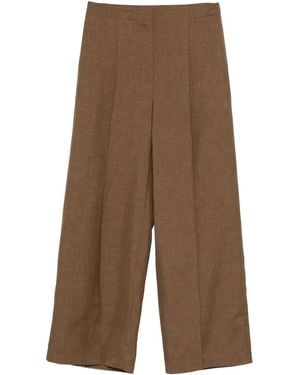 Theory Deep Plt Pant.City T - Brown