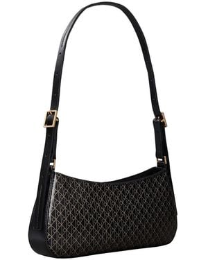 Calvin Klein Small Emblem Shoulder Bag - Black
