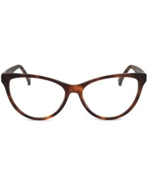 Max Mara Eyewear Cat-Eye Glasses - Brown