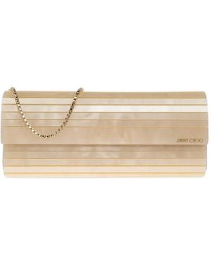 Jimmy Choo Sweetie Clutch Bag - Natural