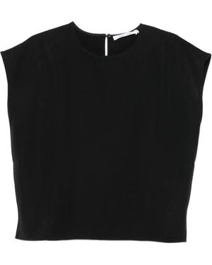 Samsøe & Samsøe Sahoy Round-Neck Top - Black