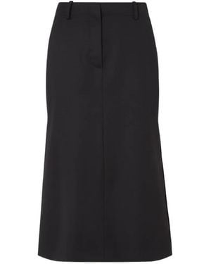 Fendi Belt-Loop Skirt - Black