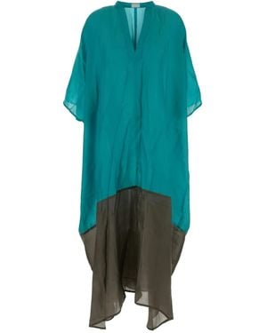 THE ROSE IBIZA Short-Sleeve Mini Dress - Green