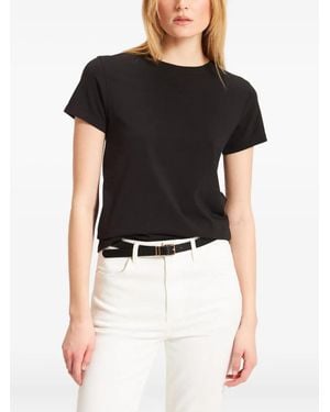 Patrick Assaraf Short-Sleeve T-Shirt - Black