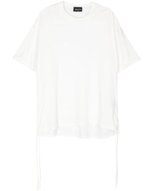 Andrea Ya'aqov Strap-Detail T-Shirt - White