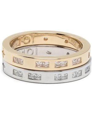 Apm Monaco Toi Moi Morse Code Ring - White