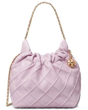 Tory Burch Mini Fleming Handtasche - Pink