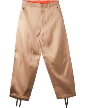 4SDESIGNS Drawstring-Cuff Pants - White