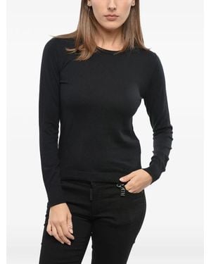 DIESEL M-Arianne-New Crew-Neck Logo-Detail Sweatshirt - Black