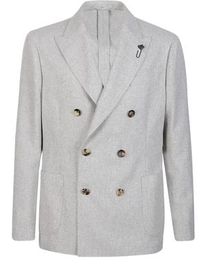 Lardini Double-breasted blazer - Grau