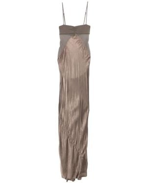 Rick Owens Combo Slip Gown - White