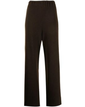 16Arlington Mandrake Wide-Leg Wool Pants - Black