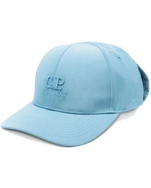 C.P. Company Chrome-R Baseballkappe - Blau