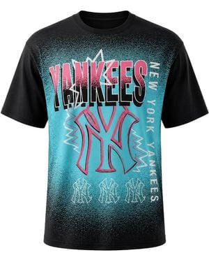 KTZ Camiseta Con Estampado De Grafiti - Negro