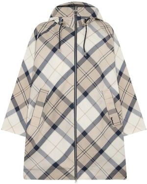 Barbour Kinsale Tartan Coat - Gray