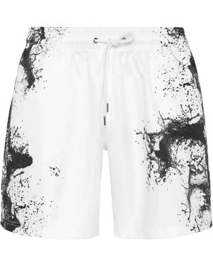 Philipp Plein Swim Shorts - White