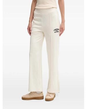 Converse Logo-Embroidered Track Pants - Natural