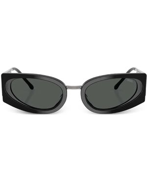DIESEL Oval-Frame Sunglasses - Black