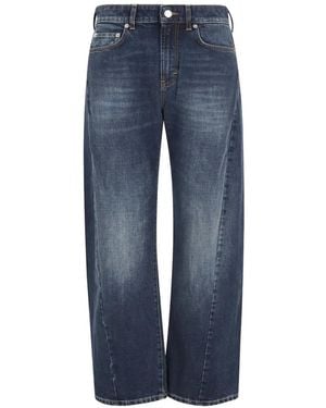 Department 5 Cincity Buttoned Pocket Jeans - Blue