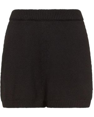 【関税込み】Loulou de Saison ショートパンツ LouLou De Saison デニムショートパンツ | ブラック | FARFETCH JP