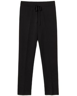 Twinset Knitted Track Trousers - Black