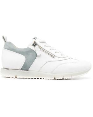 Gabor 83.471 F Zip-Up Lace-Up Trainers - White