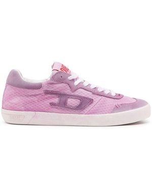 DIESEL S-Leroji Low Mesh Trainers - Pink