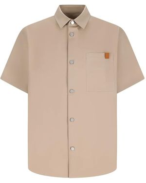 DARKPARK Karl Short-Sleeve Shirt - Natural