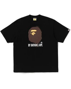 A Bathing Ape Logo-Print T-Shirt - Black