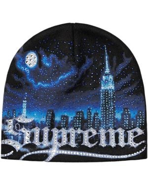 Supreme Cityscape Beanie - Blau