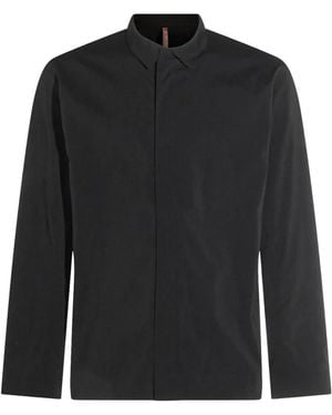 Arc'teryx Langärmeliges Metry Hemd - Schwarz