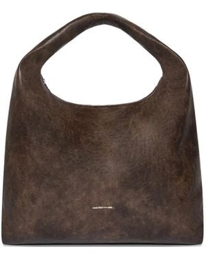Manière De Voir Aubin Leather Bag - Brown