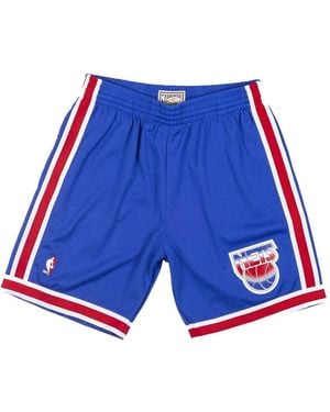 Mitchell & Ness New Jersey Nets Road 1993/94 Swingman Shorts - Blue