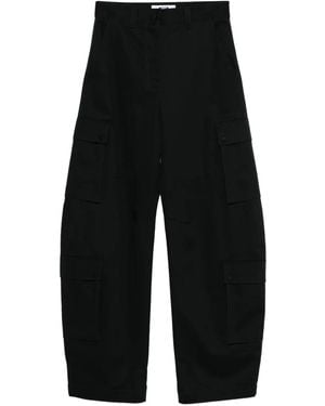 MSGM Cargo-Pocket Pants - Black