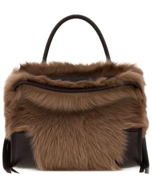 Loewe Borsa Amazona 180 Media - Marrone