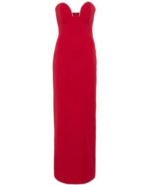Solace London The Sommer Maxikleid Aus Rubin - Rot