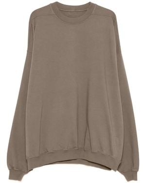 Rick Owens Hun Tie-Detail Sweatshirt - Brown