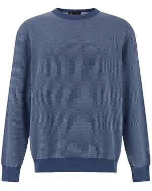 Paul & Shark Crewneck Jumper - Blue