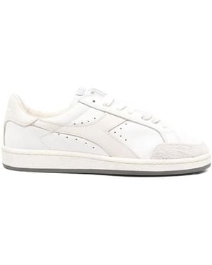 Diadora Panelled Trainers - White