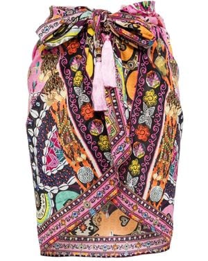 CAMILLA Patchwork Panorama Sarong - ピンク