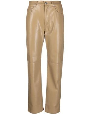 Nanushka Vinni Cropped Trousers - Natural