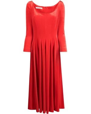 Philosophy Di Lorenzo Serafini ベルベット ドレス - レッド