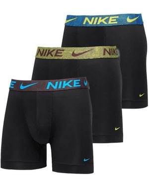 Nike Logo-Detail Boxers (Set Of Three) - Black