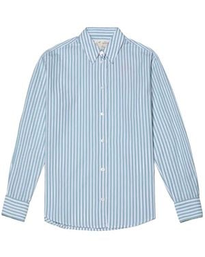 MC2 Saint Barth Striped Shirt - Blue