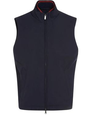 Paul & Shark High-Collar Gilet - Blue