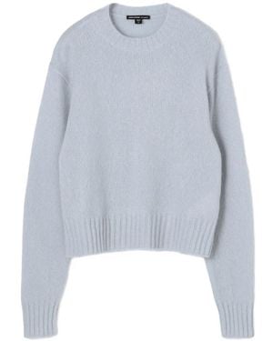 James Perse Long-Sleeve Crew Neck Jumper - Blue