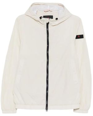 Peuterey フーデッド ジップアップ ジャケット - ホワイト